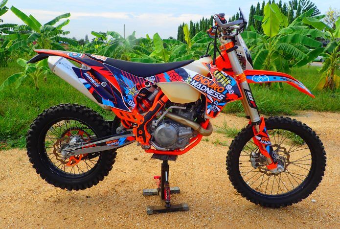 KTM and Husqvarna Enduro Tours in Pattaya Thailand